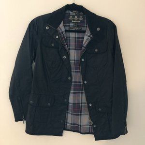 Black never worn (without tags) Barbour jacket